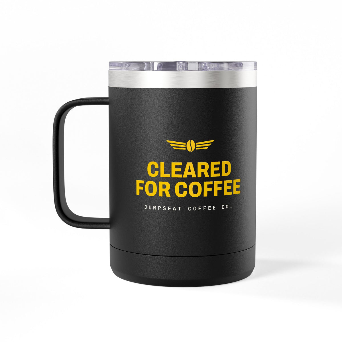 Crew Tumbler: Cleared for Coffee